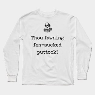 Sarcastic Shakespeare Long Sleeve T-Shirt